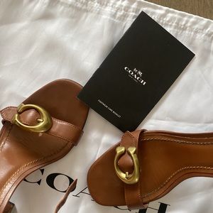 Coach sandals
